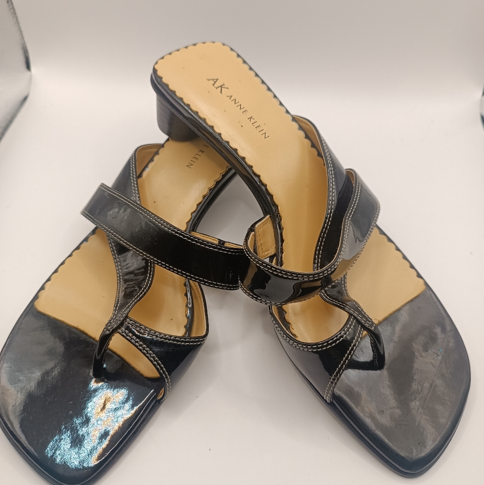 Leather sandals Anne Klein 9.5